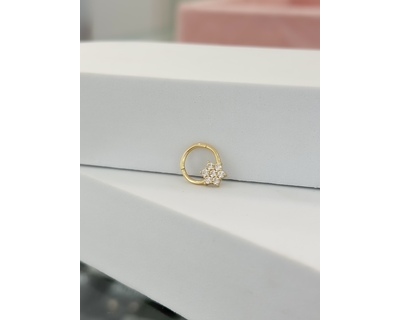 AM126 Sárga arany migrén piercing AM126 Sárga arany migrén piercing