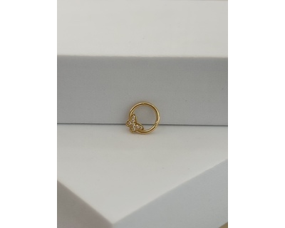 AM131 Sárga arany migrén piercing AM131 Sárga arany migrén piercing