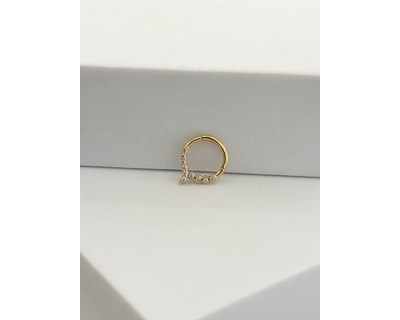 AM132 Sárga arany migrén piercing AM132 Sárga arany migrén piercing