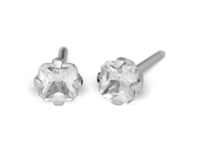 S2E Studex Sensitive divat fülbevaló, 4×4 mm fehér cubic cirkonia S2E Studex Sensitive divat fülbevaló, 4×4 mm fehér cubic cirkonia