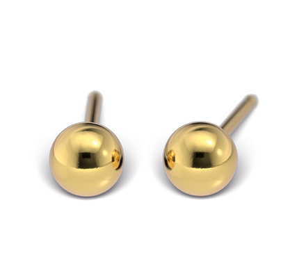 S9A Studex Sensitive divat fülbevaló, 4mm gömb