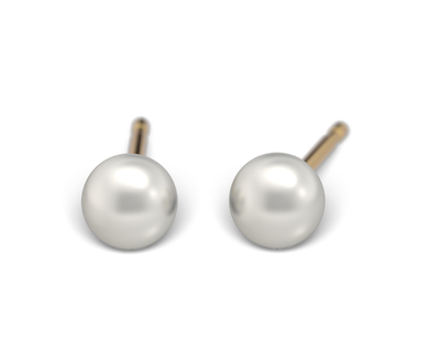 S14 Studex Sensitive divat fülbevaló, 4mm fehér gyöngy S14 Studex Sensitive divat fülbevaló, 4mm fehér gyöngy