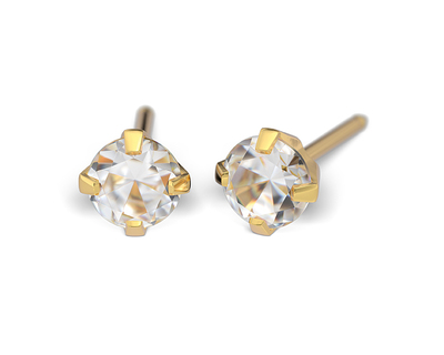 S24A Studex Sensitive divat fülbevaló, 4mm fehér cubic cirkónia S24A Studex Sensitive divat fülbevaló, 4mm fehér cubic cirkónia