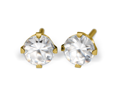 S26A Studex Sensitive divat fülbevaló, 5mm fehér cubic cirkónia S26A Studex Sensitive divat fülbevaló, 5mm fehér cubic cirkónia