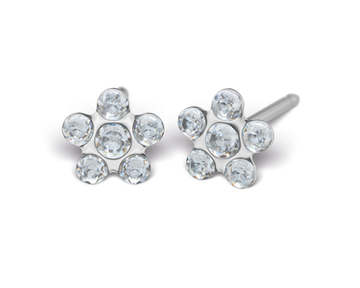 S55E Studex Sensitive divat fülbevaló, fehér margaréta S55E Studex Sensitive divat fülbevaló, fehér margaréta