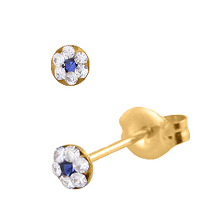 Studex Sensitive divat f&uuml;lbeval&oacute;, baby k&eacute;k-feh&eacute;r margar&eacute;ta