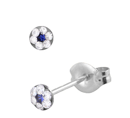 Studex Sensitive divat f&uuml;lbeval&oacute;, k&eacute;k-feh&eacute;r baby margar&eacute;ta