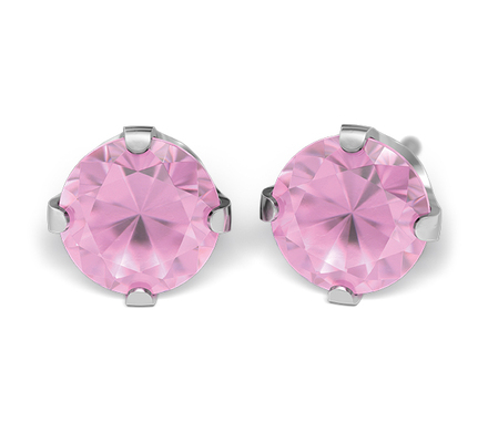 S67E Studex Sensitive divat fülbevaló, 6mm Cubic Cirkónia