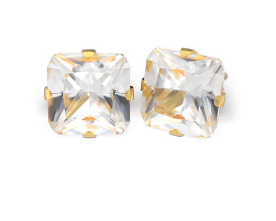 S82A Studex Sensitive divat fülbevaló, 8x8mm Cubic Cirkónia S82A Studex Sensitive divat fülbevaló, 8x8mm Cubic Cirkónia