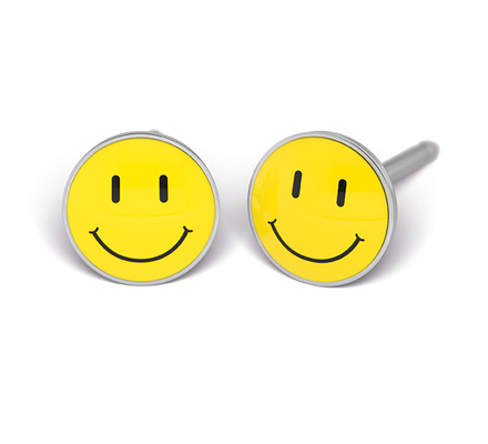 S86 Studex Sensitive divat fülbevaló, smiley