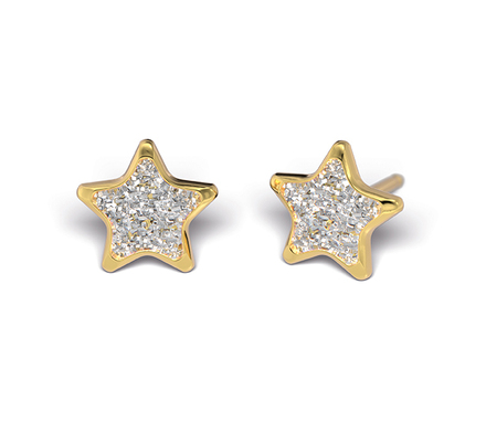 S119 Studex Sensitive csillag fülbevaló