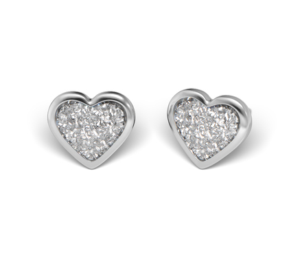 S122 Studex Sensitive szívecskés fülbevaló