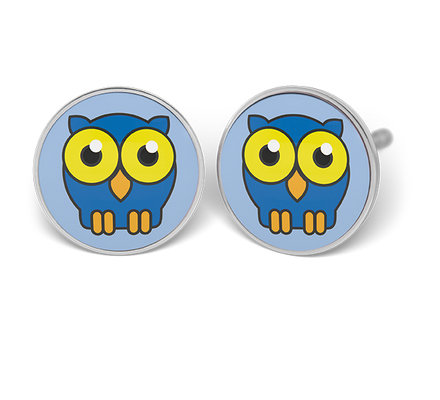 S125 Studex Sensitive divat fülbevaló, Bagoly