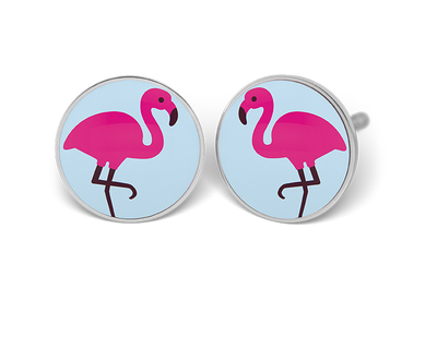 S127 Studex Sensitive divat fülbevaló, Flamingó S127 Studex Sensitive divat fülbevaló, Flamingó