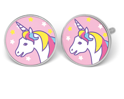 S137 Studex Sensitive divatfülbevaló, unikornis