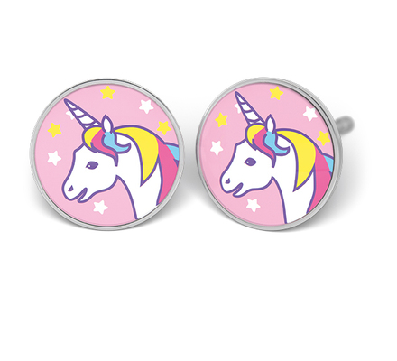 S137 Studex Sensitive divatfülbevaló, unikornis