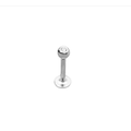 AT022 - 14 karátos fehér arany talpas piercing