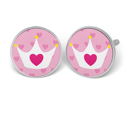 S146 Studex Sensitive Divat Fülbevaló, Korona